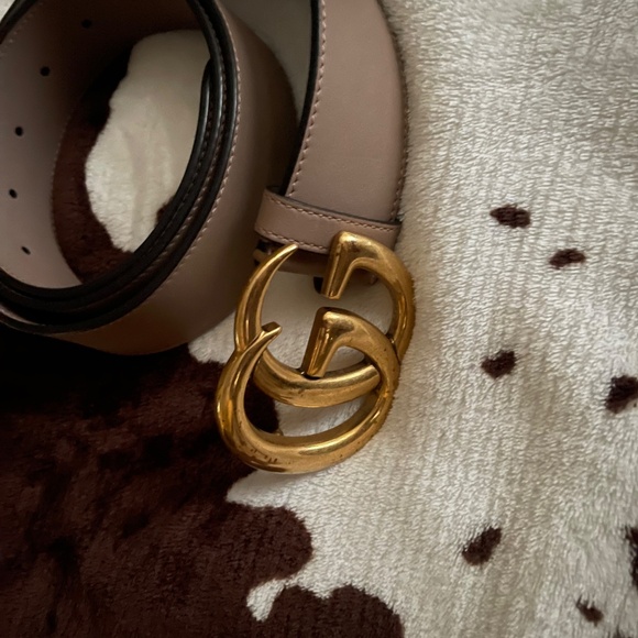 Gucci belt double GG buckle